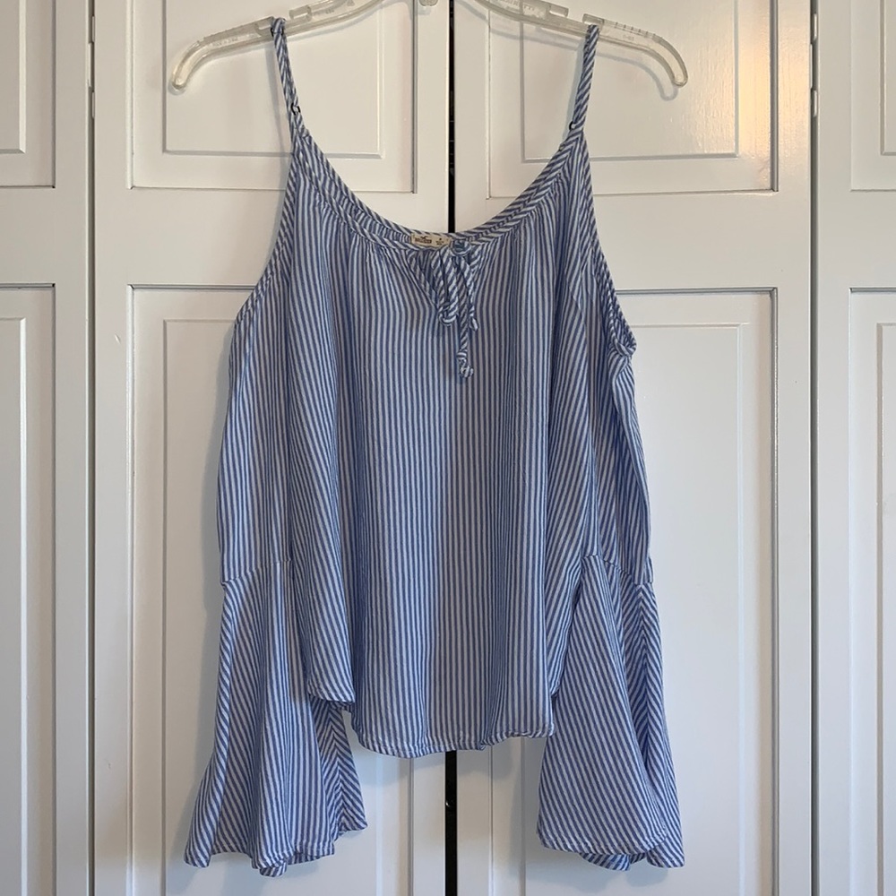 Hollister Off the Shoulder, Bell Sleeve Blouse